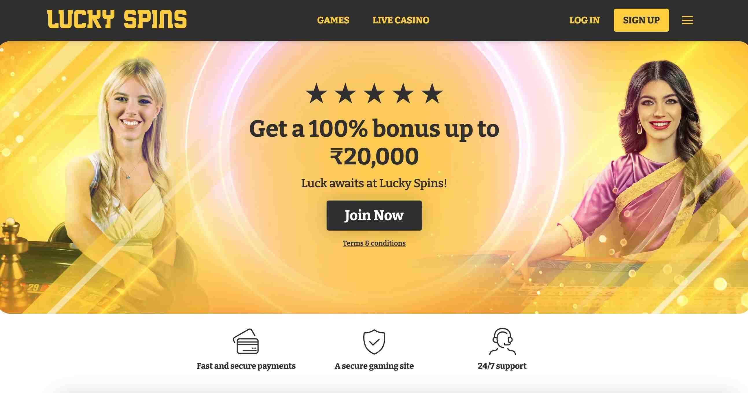 lucky spins casino